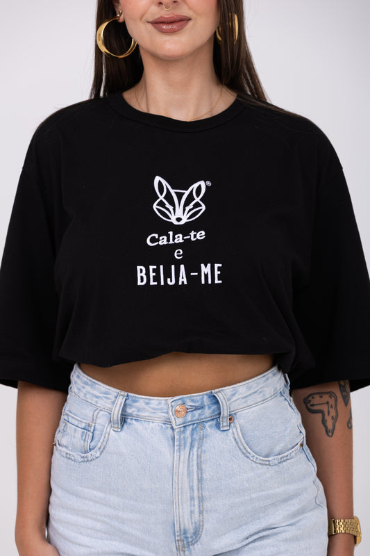 CALA-TE E BEIJA-ME | PRETO