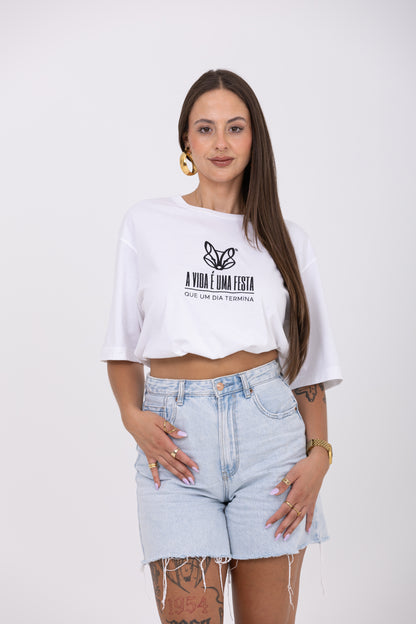 A VIDA É UMA FESTA | BRANCO