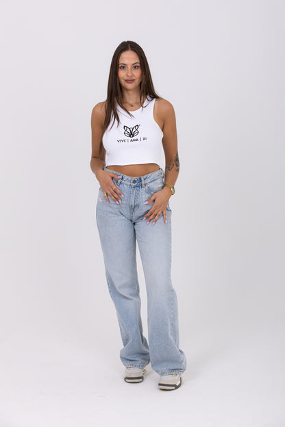 CROP TOP VIVE AMA RI