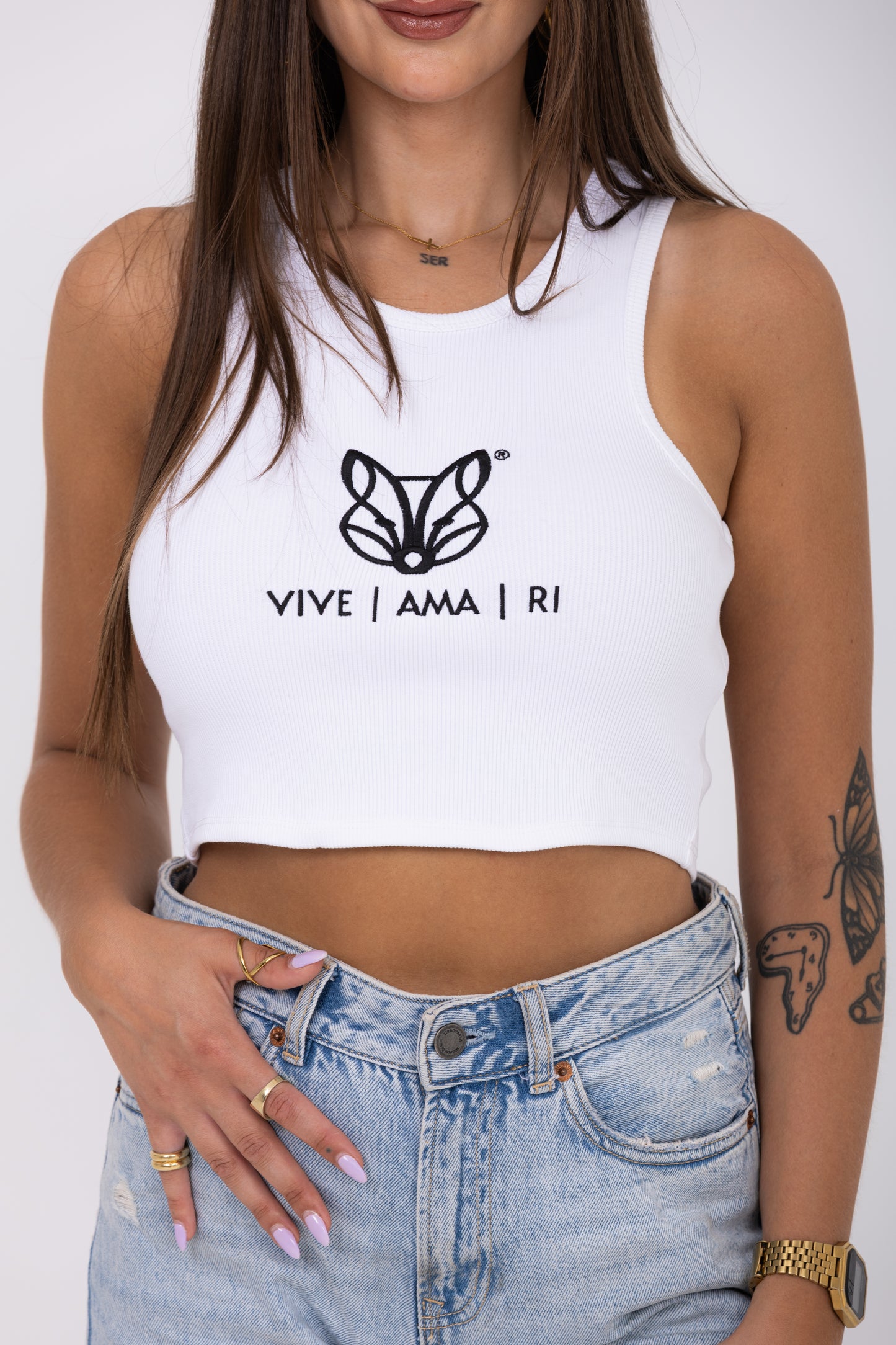 CROP TOP VIVE AMA RI